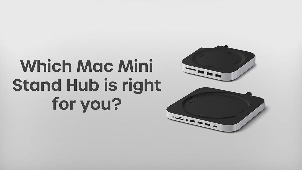 Stand & Hub For Mac Mini / Studio With NVMe SSD Enclosure